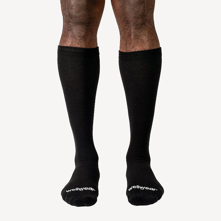 Merino Wool Blend Everyday Compression Socks - Wellwear Socks