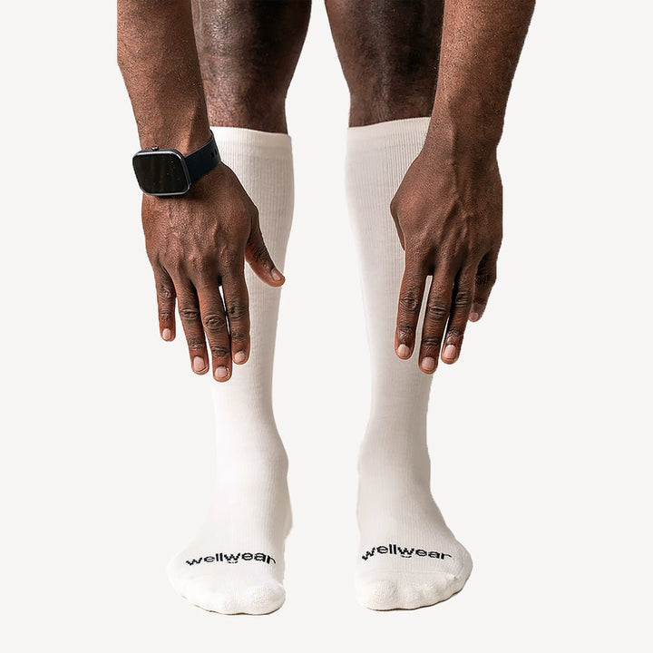 Merino Wool Blend Flight Compression Socks - Wellwear Socks