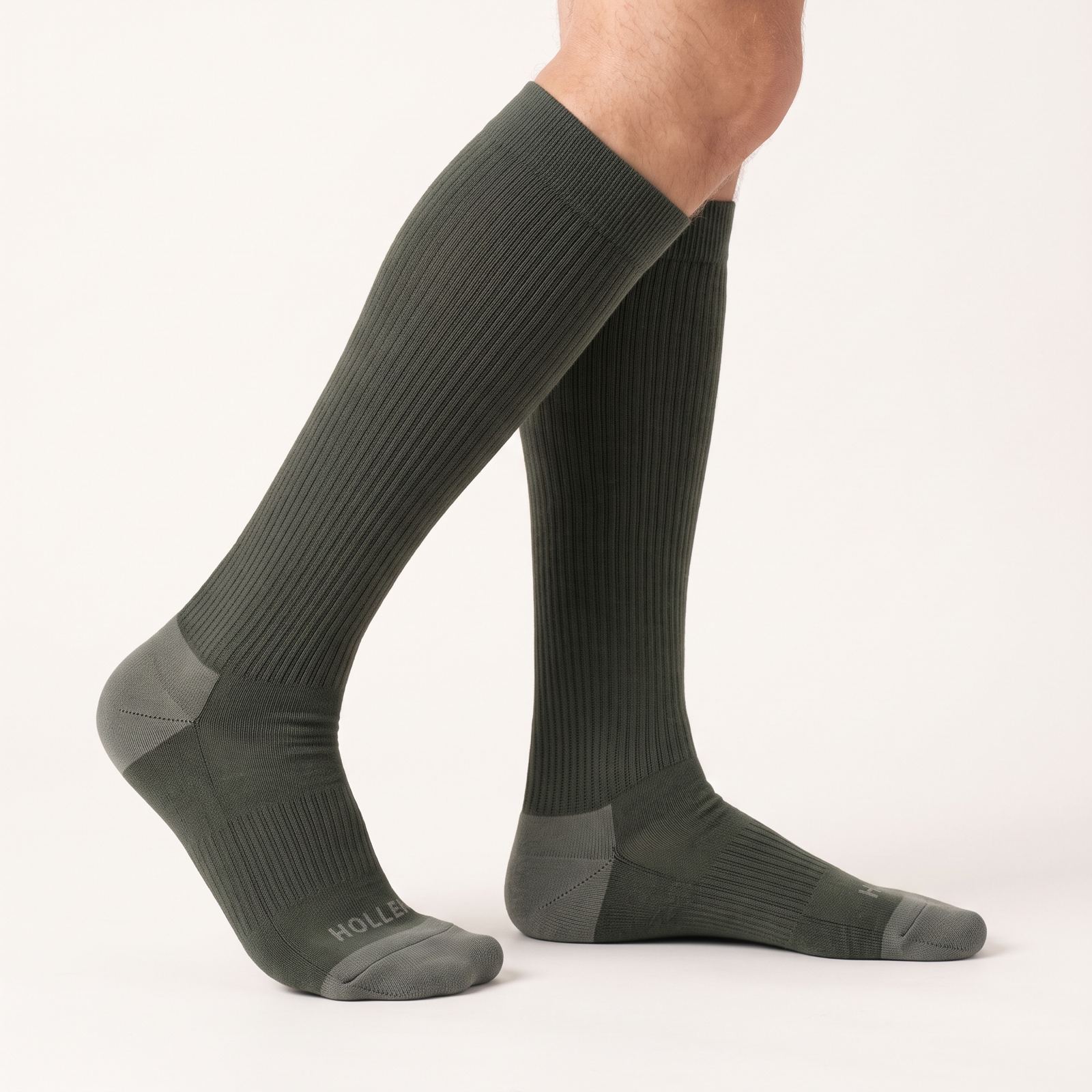 Sage Hollen knee-high socks